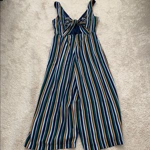 Striped Jumpsuit